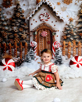 2T-3T Gingerbread dress- $15