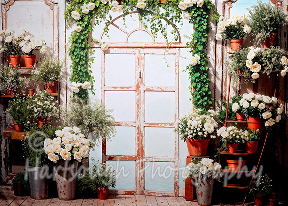 White flower shop