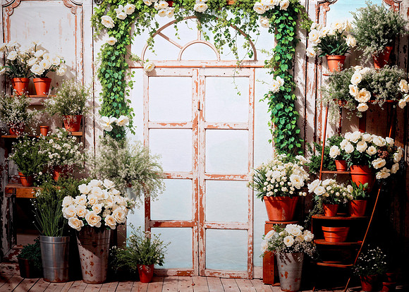 White flower shop